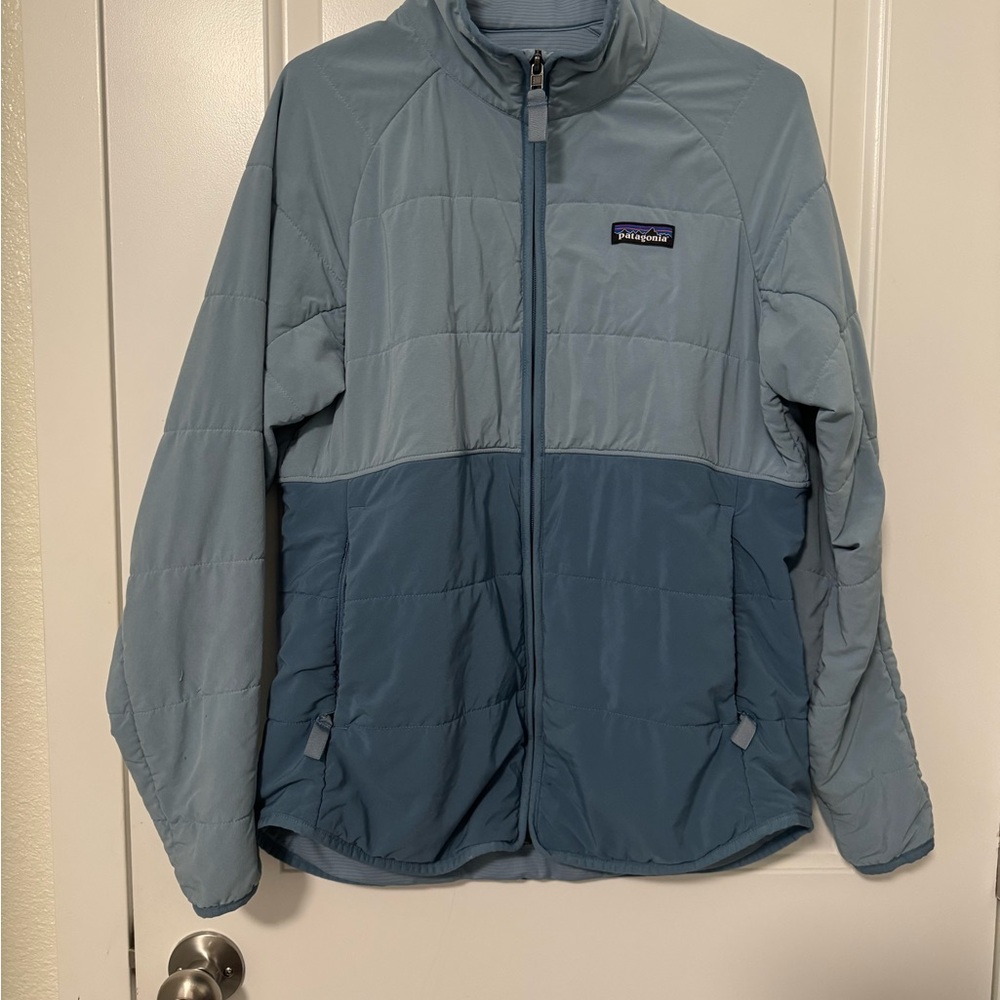 Patagonia Two-Tone Blue Quilted Jacket